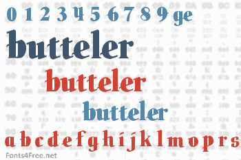 Butteler Font