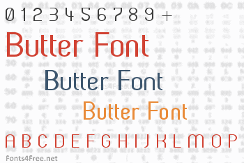 Butter Font