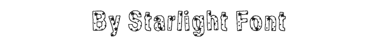 By Starlight Font