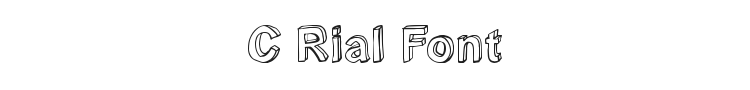 C Rial Font Preview