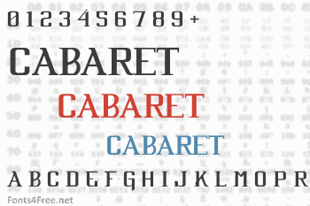 Cabaret Font