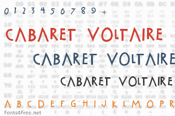 Cabaret Voltaire Font