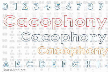 Cacophony Out Loud Font