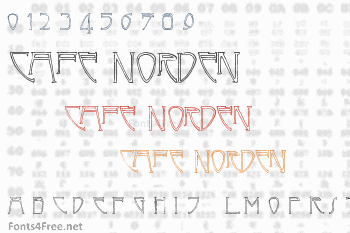 Cafe Norden Font