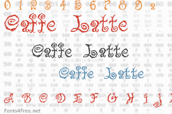 Caffe Latte Font