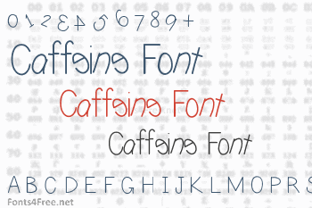 Caffeine Font