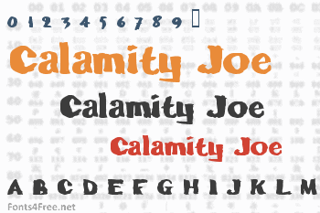 Calamity Joe Font