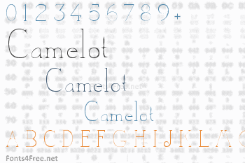 Camelot Font