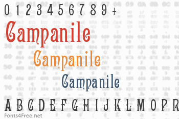 Campanile Font