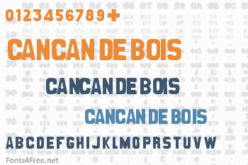 CanCan de Bois Font