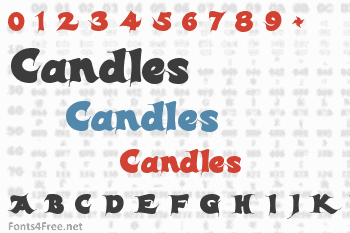 Candles Font
