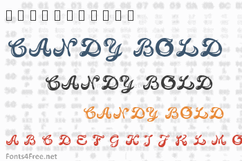 Candy Bold Font