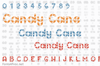 Candy Cane Font