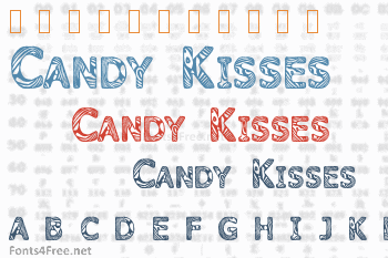 Candy Kisses Font