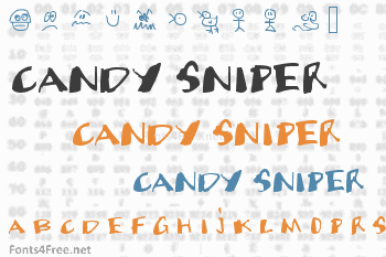 Candy Sniper Font