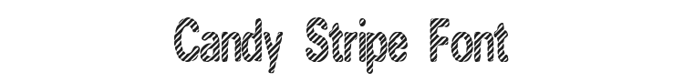 Candy Stripe Font