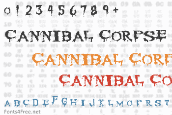 Cannibal Corpse Font