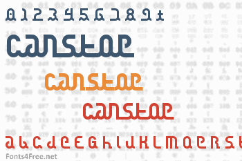 Canstop Font