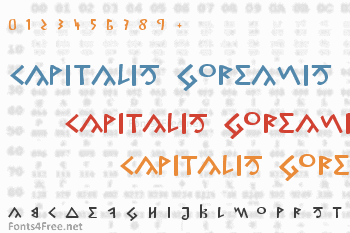 Capitalis Goreanis Font