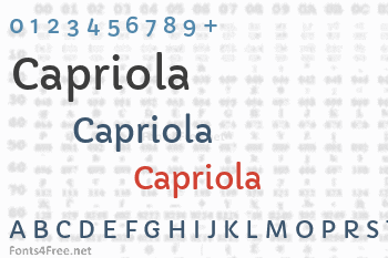 Capriola Font