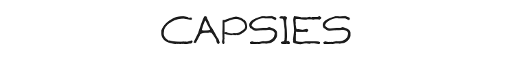 Capsies Font