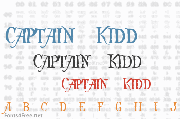 Captain Kidd Font