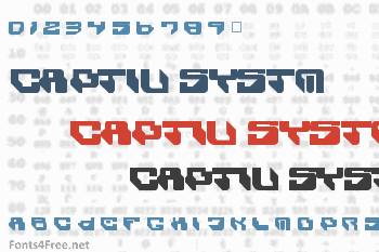 Captiv SystM RemiX Font