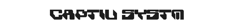 Captiv SystM RemiX Font