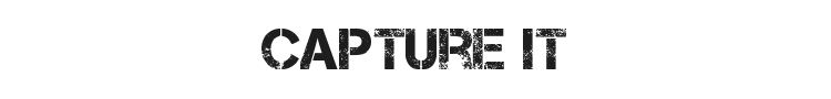 Capture it Font