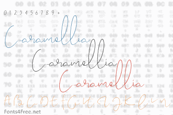 Caramellia Font