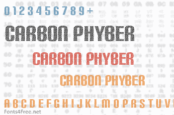 Carbon Phyber Font