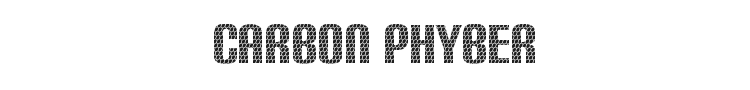 Carbon Phyber Font