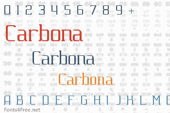 Carbona Font