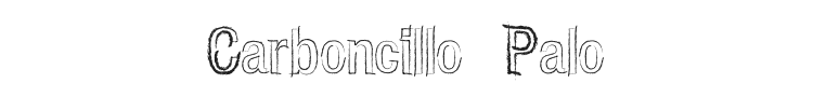 Carboncillo Palo Font