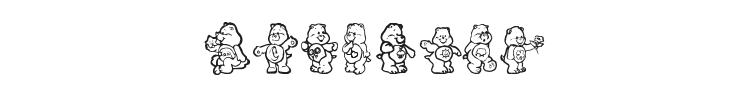 Care Bears Font Preview