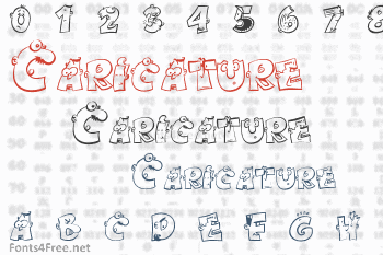 Caricature Font