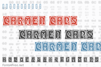 Carmen Caps Font