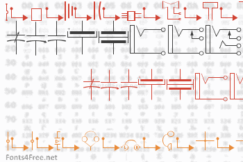 Carr Electronic Font