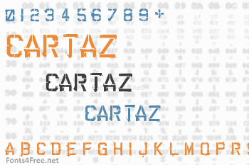 Cartaz Font