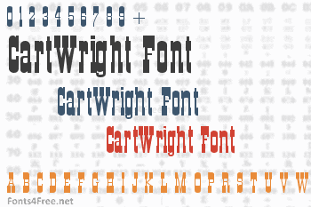 CartWright Font