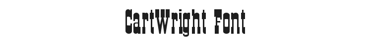 CartWright Font Preview