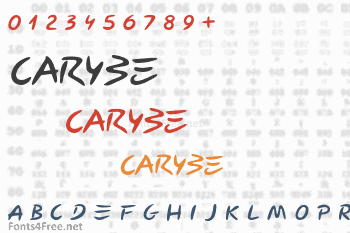 Carybe Font