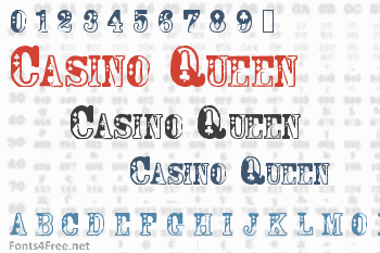 Casino Queen Font