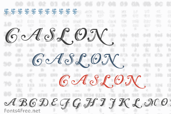 Caslon Font