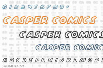 Casper Comics Font