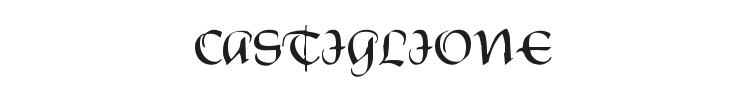 Castiglione Font Preview