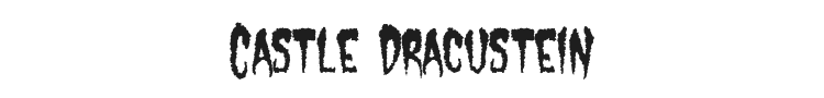 Castle Dracustein Font Preview