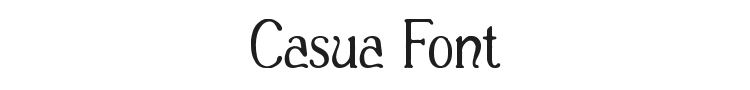 Casua Font