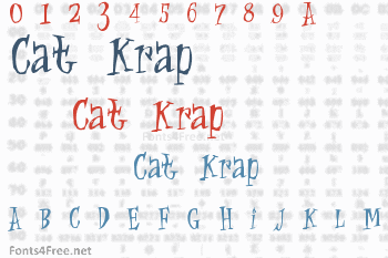 Cat Krap  Font