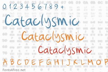 Cataclysmic Font